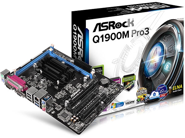 Asrock q1900m pro3 нет изображения