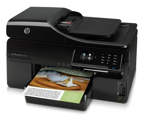 Impresora multifunción WiFi de inyección de tinta en color HP Officejet