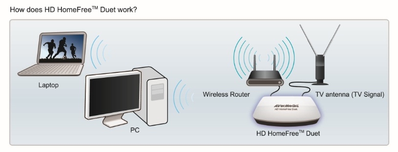 Avermedia homefree combo настройка wifi