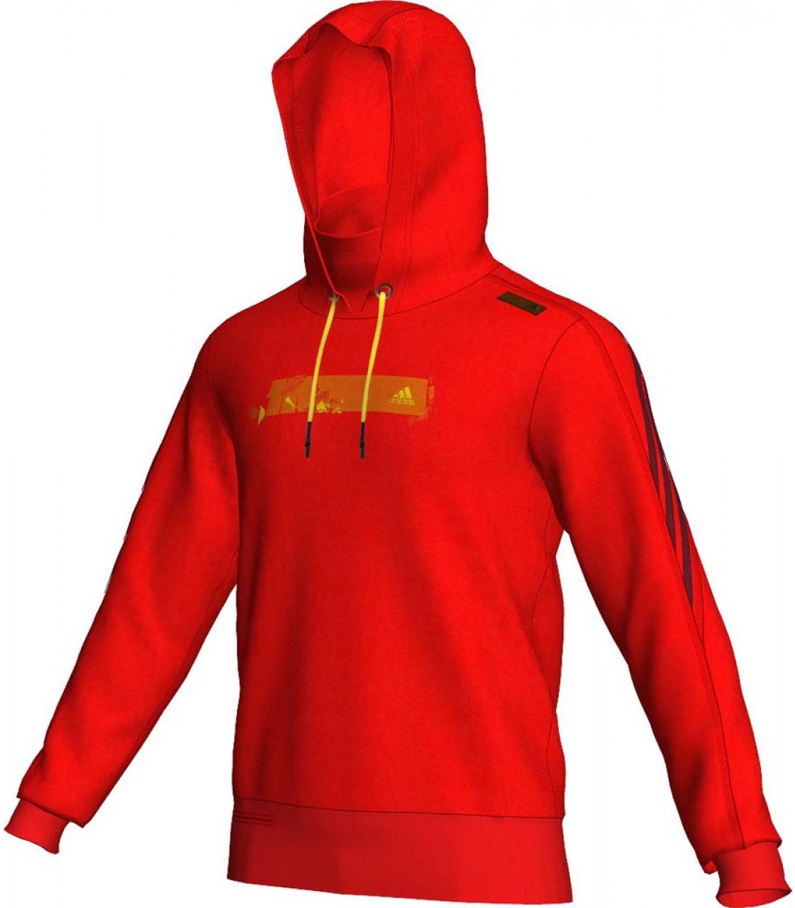 adidas tape oh hood