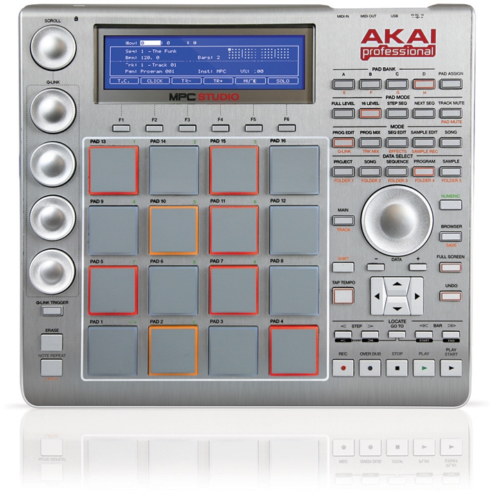 akai professional mpc studio serial number located